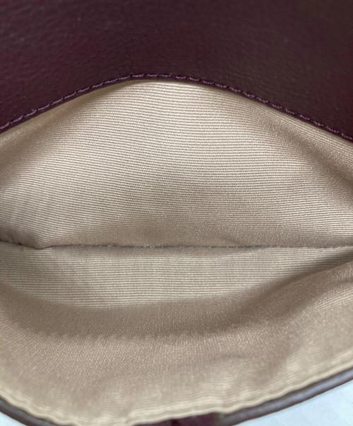 LAUREN RALPH LAUREN（ローレンラルフローレン）LAUREN RALPH LAUREN (ローレンラルフローレン) ショルダーバッグ ボルドーの古着・服飾アイテム