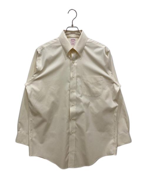 BROOKS BROTHERS（ブルックスブラザーズ）BROOKS BROTHERS (ブルックスブラザーズ) ボタンダウンシャツ イエロー サイズ:15 1/2-32の古着・服飾アイテム