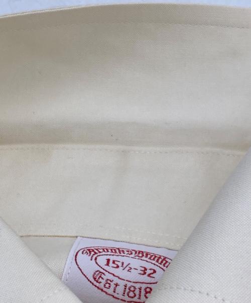 BROOKS BROTHERS（ブルックスブラザーズ）BROOKS BROTHERS (ブルックスブラザーズ) ボタンダウンシャツ イエロー サイズ:15 1/2-32の古着・服飾アイテム