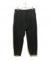 THE ENNOY PROFESSIONAL（ザ エンノイ プロフェッショナル）の古着「CITY FLEECE PANTS」｜ブラック