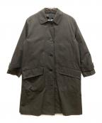 MHLエムエイチエル）の古着「ライナー付ステンカラーコート」｜ブラック