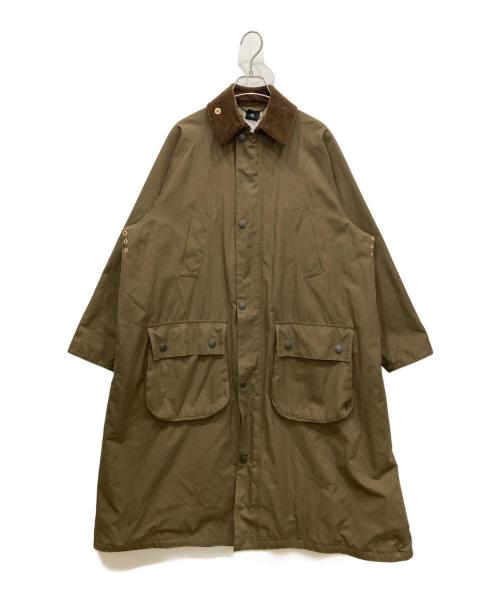 Barbour（バブアー）Barbour (バブアー) BEAMS BOY (ビームスボーイ) Balvenie LongJacket ブラウン サイズ:10の古着・服飾アイテム