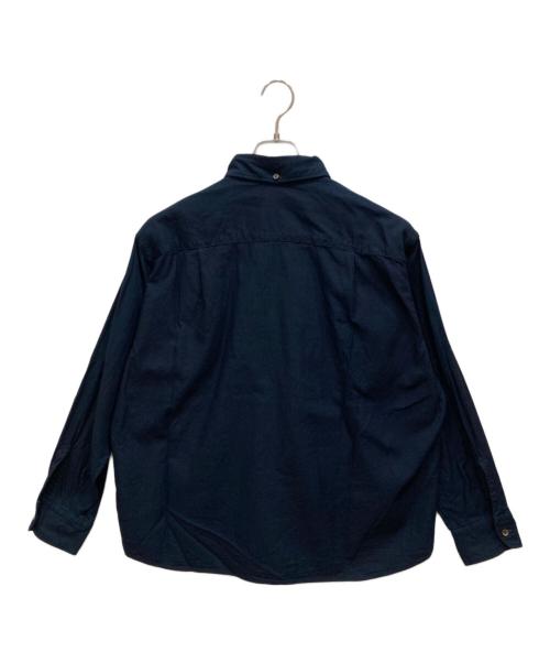 45R（フォーティファイブ・アール）45R (フォーティファイブ・アール) タックボタンダウンシャツ ネイビー サイズ:3の古着・服飾アイテム