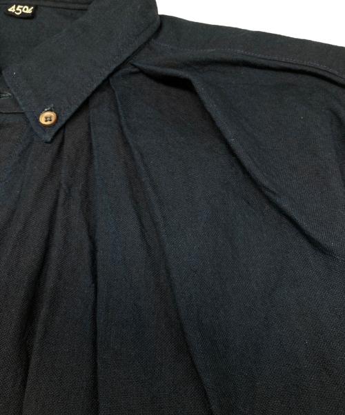 45R（フォーティファイブ・アール）45R (フォーティファイブ・アール) タックボタンダウンシャツ ネイビー サイズ:3の古着・服飾アイテム