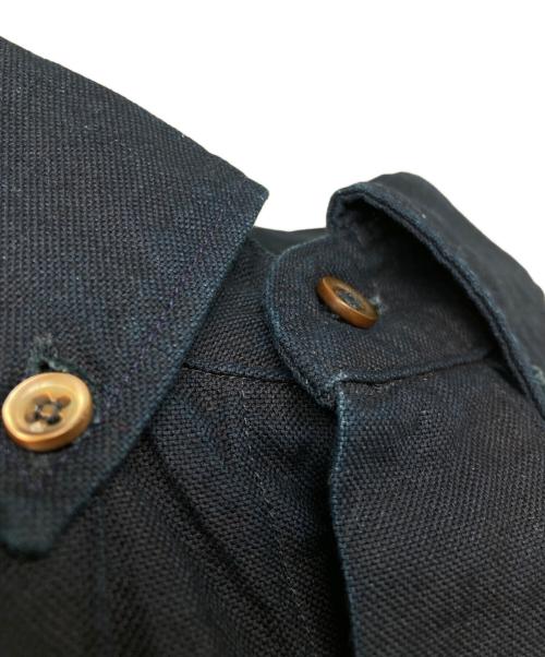 45R（フォーティファイブ・アール）45R (フォーティファイブ・アール) タックボタンダウンシャツ ネイビー サイズ:3の古着・服飾アイテム