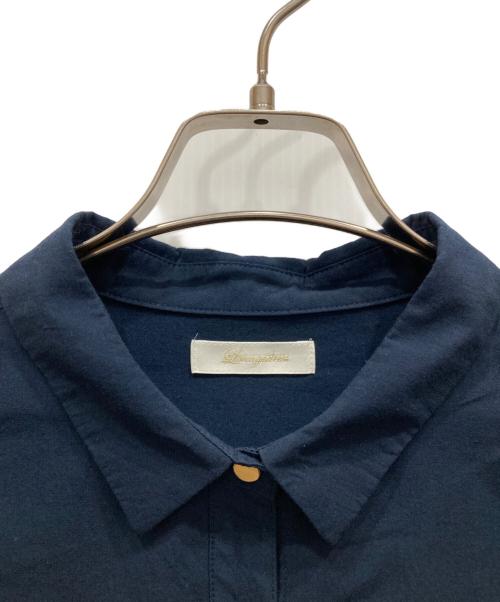 Loungedress（ラウンジドレス）Loungedress (ラウンジドレス) カシュクールシャツ ネイビー サイズ:freeの古着・服飾アイテム