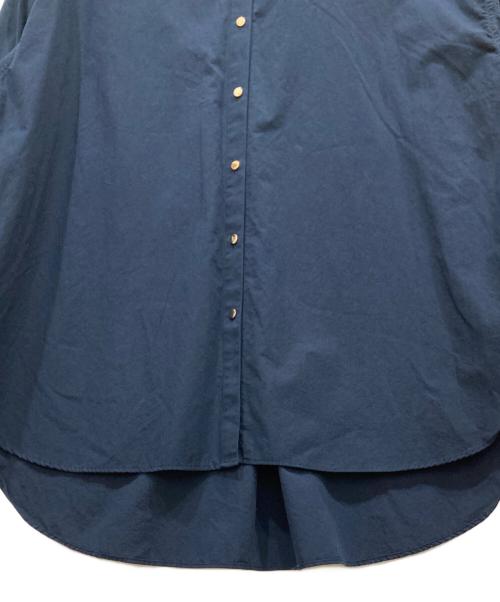 Loungedress（ラウンジドレス）Loungedress (ラウンジドレス) カシュクールシャツ ネイビー サイズ:freeの古着・服飾アイテム