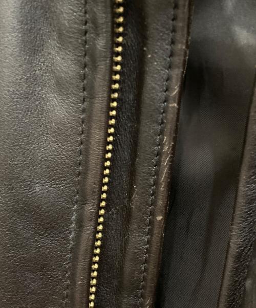 Schott（ショット）Schott (ショット) シングルライダースジャケット ブラウン サイズ:38の古着・服飾アイテム