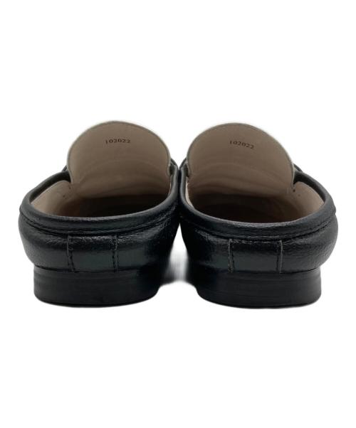 MONKEY TIME（モンキータイム）MONKEY TIME (モンキータイム) LZD/EMB MULE ホワイト×ブラック サイズ:42の古着・服飾アイテム