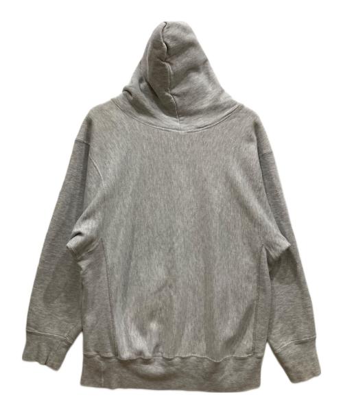 Champion REVERSE WEAVE（チャンピオン リバース ウィーブ）Champion REVERSE WEAVE (チャンピオン リバース ウィーブ) カレッジロゴパーカー グレー サイズ:XLの古着・服飾アイテム
