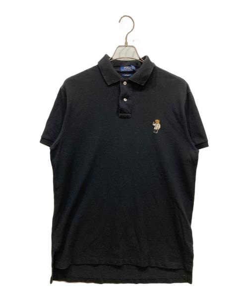 POLO RALPH LAUREN（ポロ・ラルフローレン）POLO RALPH LAUREN (ポロ・ラルフローレン) タキシードベアポロシャツ ブラック サイズ:SIZE Lの古着・服飾アイテム