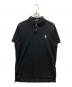 POLO RALPH LAUREN（ポロ・ラルフローレン）の古着「タキシードベアポロシャツ」｜ブラック