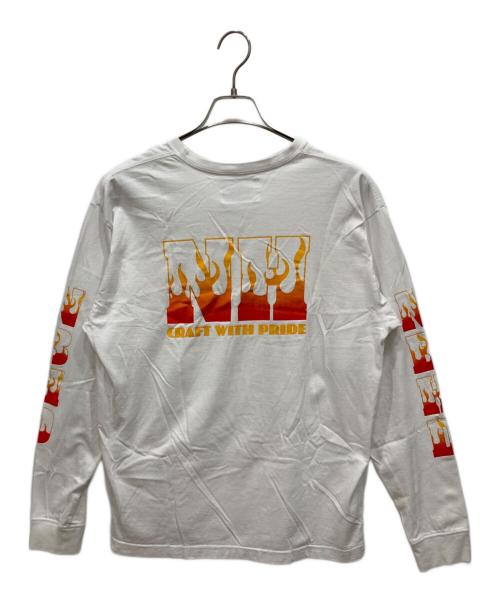 NEIGHBORHOOD（ネイバーフッド）NEIGHBORHOOD (ネイバーフッド) 17AW HELL/C-TEE.LS ホワイト サイズ:Ⅼの古着・服飾アイテム