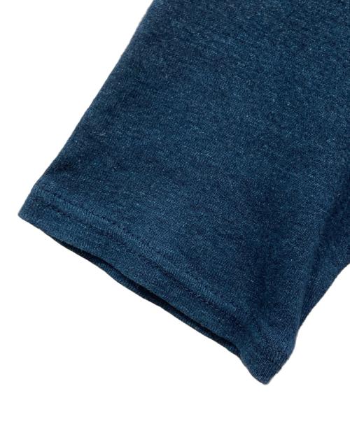 Pal'las Palace（パラスパレス）PAL'LAS PALACE (パラスパレス) インディゴ半袖コットンワンピース ネイビー サイズ:-の古着・服飾アイテム