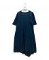 PAL'LAS PALACE (パラスパレス) インディゴ半袖コットンワンピース ネイビー サイズ:-：4000円