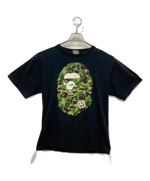 BAPE BY A BATHING APE（ベイプバイアベイシングエイプ）BAPE BY A BATHING APE (ベイプバイアベイシングエイプ) プリントTシャツ ブラック サイズ:Ⅼの古着・服飾アイテム