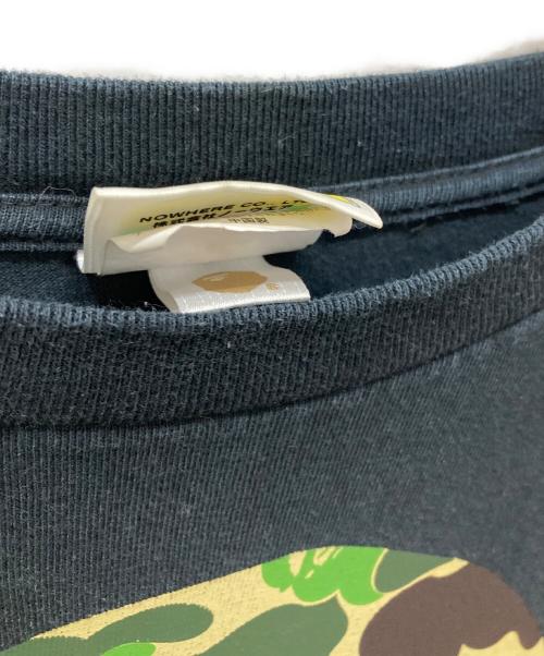 BAPE BY A BATHING APE（ベイプバイアベイシングエイプ）BAPE BY A BATHING APE (ベイプバイアベイシングエイプ) プリントTシャツ ブラック サイズ:Ⅼの古着・服飾アイテム