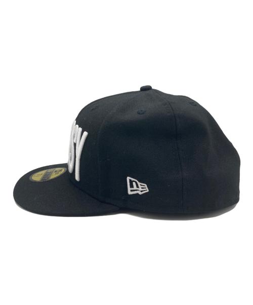 stussy（ステューシー）stussy (ステューシー) New Era (ニューエラ) Logo New Era Cap ブラックの古着・服飾アイテム