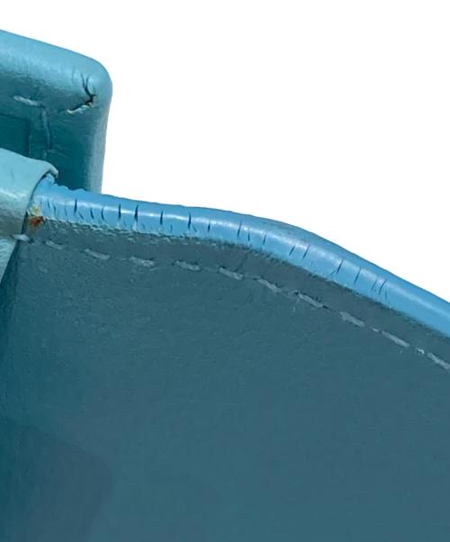 Salvatore Ferragamo（サルヴァトーレ フェラガモ）Salvatore Ferragamo (サルヴァトーレ フェラガモ) ガンチーニ2つ折り財布 ブルーの古着・服飾アイテム