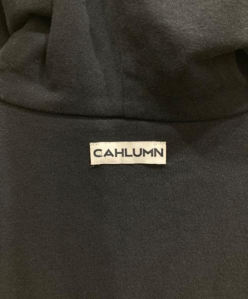 CAHLUMN（カウラム）CAHLUMN (カウラム) Heavy Weight Jersey Thermal Lined Zip Hoodie ネイビー サイズ:XLの古着・服飾アイテム