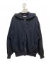 CAHLUMN（カウラム）の古着「Heavy Weight Jersey Thermal Lined Zip Hoodie」｜ネイビー