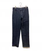MILITARYミリタリー）の古着「デニムトラウザーパンツ」｜インディゴ