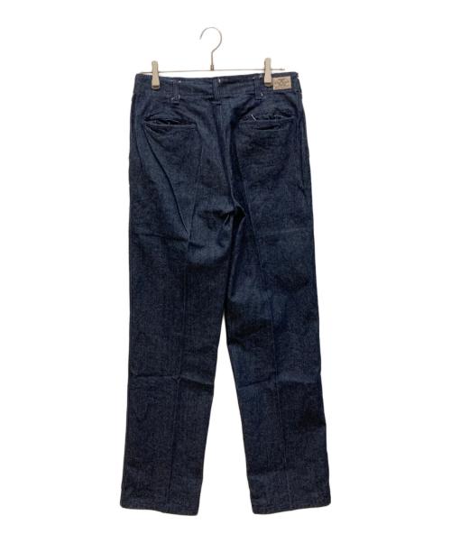 MILITARY（ミリタリー）MILITARY (ミリタリー) デニムトラウザーパンツ インディゴ サイズ:-の古着・服飾アイテム