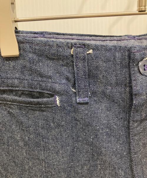 MILITARY（ミリタリー）MILITARY (ミリタリー) デニムトラウザーパンツ インディゴ サイズ:-の古着・服飾アイテム