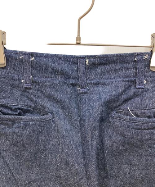 MILITARY（ミリタリー）MILITARY (ミリタリー) デニムトラウザーパンツ インディゴ サイズ:-の古着・服飾アイテム