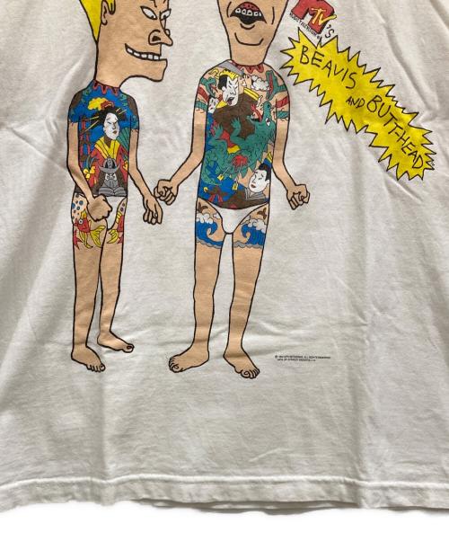 STANLEY DESANTIS（スタンリーデサンティス）STANLEY DESANTIS (スタンリーデサンティス) プリントTシャツ ホワイト サイズ:Ⅼの古着・服飾アイテム