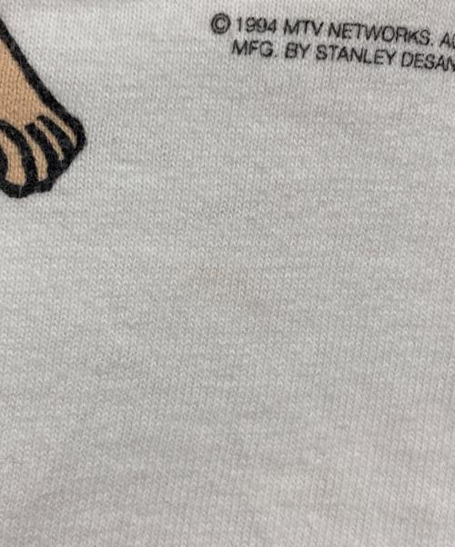 STANLEY DESANTIS（スタンリーデサンティス）STANLEY DESANTIS (スタンリーデサンティス) プリントTシャツ ホワイト サイズ:Ⅼの古着・服飾アイテム