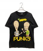 STANLEY DESANTISスタンリーデサンティス）の古着「プリントTシャツ」｜ブラック