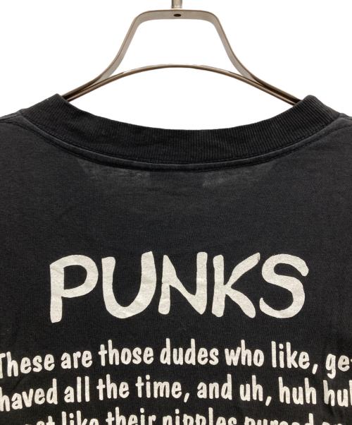 STANLEY DESANTIS（スタンリーデサンティス）STANLEY DESANTIS (スタンリーデサンティス) プリントTシャツ ブラック サイズ:Ⅼの古着・服飾アイテム