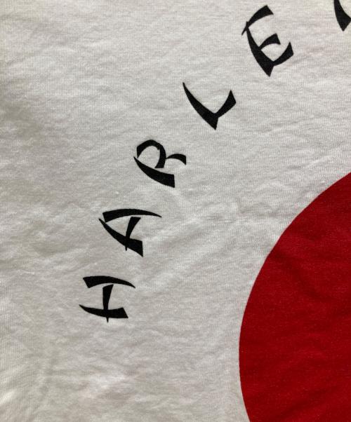 anvil（アンヴィル）anvil (アンヴィル) 90’ｓ HARLEY DAVIDSON 大和魂 プリントTシャツ  ホワイト サイズ:Ⅿの古着・服飾アイテム