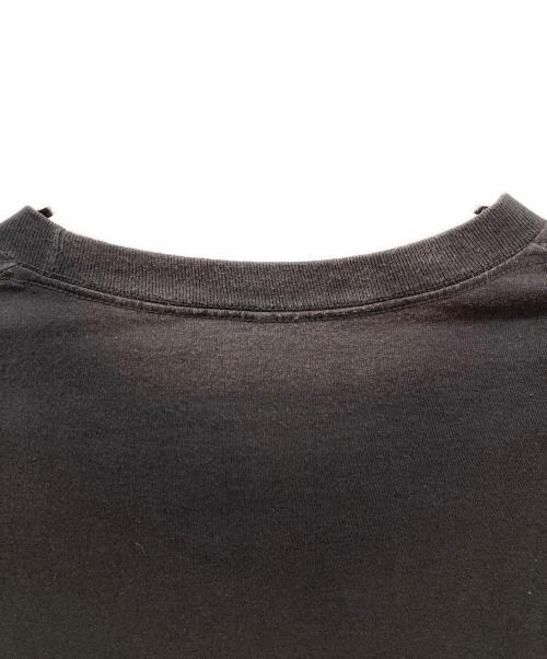 DISSIZIT（ディスイズイット）DISSIZIT (ディスイズイット) プリントTシャツ ブラック サイズ:Lの古着・服飾アイテム