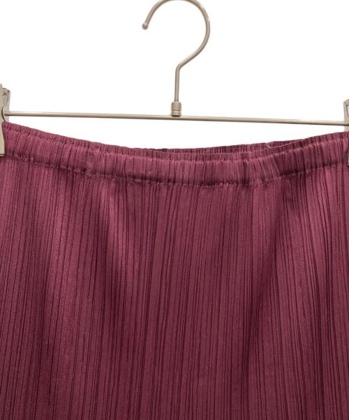 PLEATS PLEASE（プリーツプリーズ）PLEATS PLEASE (プリーツプリーズ) プリーツロングスカート ボルドー サイズ:2の古着・服飾アイテム