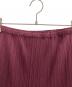 中古・古着 PLEATS PLEASE (プリーツプリーズ) プリーツロングスカート ボルドー サイズ:2：12000円