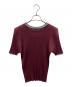 PLEATS PLEASE (プリーツプリーズ) プリーツカットソー ボルドー サイズ:3：11000円