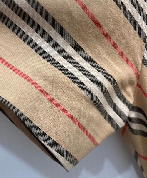 BURBERRY LONDON（バーバリーロンドン）BURBERRY LONDON (バーバリーロンドン) ベルト付きシャツワンピース ベージュ サイズ:13の古着・服飾アイテム