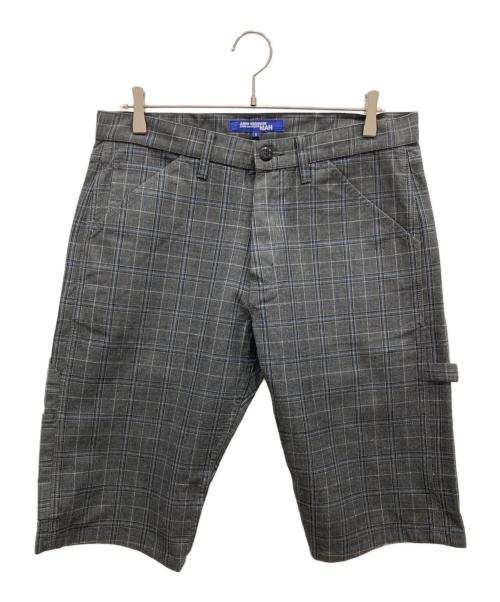 CarHartt（カーハート）CarHartt (カーハート) COMME des GARCONS JUNYA WATANABE MAN (コムデギャルソンジュンヤワタナベマン) 切替ペインターショートパンツ グレー サイズ:Sの古着・服飾アイテム