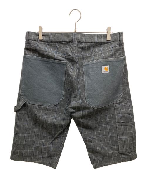 CarHartt（カーハート）CarHartt (カーハート) COMME des GARCONS JUNYA WATANABE MAN (コムデギャルソンジュンヤワタナベマン) 切替ペインターショートパンツ グレー サイズ:Sの古着・服飾アイテム