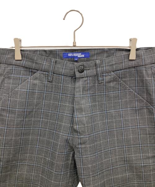 CarHartt（カーハート）CarHartt (カーハート) COMME des GARCONS JUNYA WATANABE MAN (コムデギャルソンジュンヤワタナベマン) 切替ペインターショートパンツ グレー サイズ:Sの古着・服飾アイテム