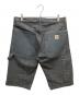 CarHartt (カーハート) COMME des GARCONS JUNYA WATANABE MAN (コムデギャルソンジュンヤワタナベマン) 切替ペインターショートパンツ グレー サイズ:S：10000円