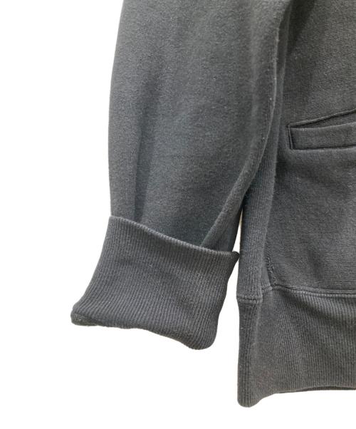 stussy（ステューシー）stussy (ステューシー) Champion (チャンピオン) 00’ｓエルボーパッチスウェットカーディガン ブラック サイズ:Ⅼの古着・服飾アイテム