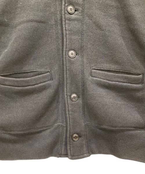 stussy（ステューシー）stussy (ステューシー) Champion (チャンピオン) 00’ｓエルボーパッチスウェットカーディガン ブラック サイズ:Ⅼの古着・服飾アイテム