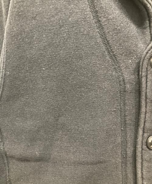 stussy（ステューシー）stussy (ステューシー) Champion (チャンピオン) 00’ｓエルボーパッチスウェットカーディガン ブラック サイズ:Ⅼの古着・服飾アイテム