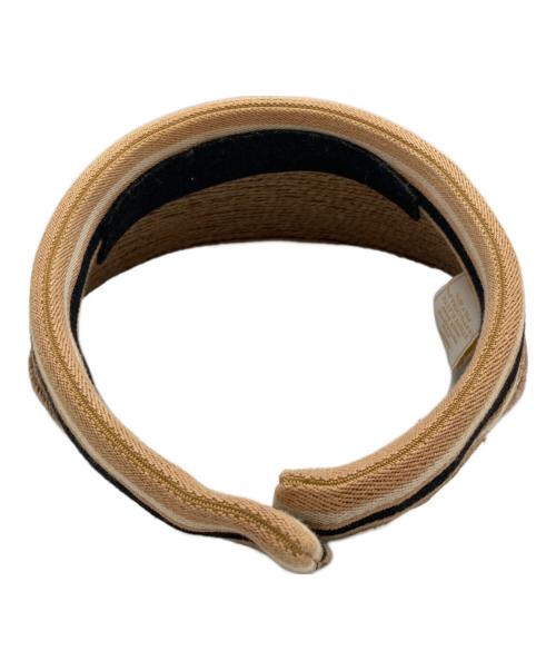 HELEN KAMINSKI（ヘレンカミンスキー）HELEN KAMINSKI (ヘレンカミンスキー) ラフィアサンバイザー ベージュ サイズ:ONE SIZEの古着・服飾アイテム