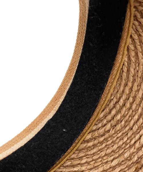 HELEN KAMINSKI（ヘレンカミンスキー）HELEN KAMINSKI (ヘレンカミンスキー) ラフィアサンバイザー ベージュ サイズ:ONE SIZEの古着・服飾アイテム