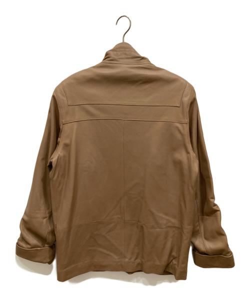 POLO CLUB（ポロクラブ）POLO CLUB (ポロクラブ) レザージャケット ブラウン サイズ:XXSの古着・服飾アイテム