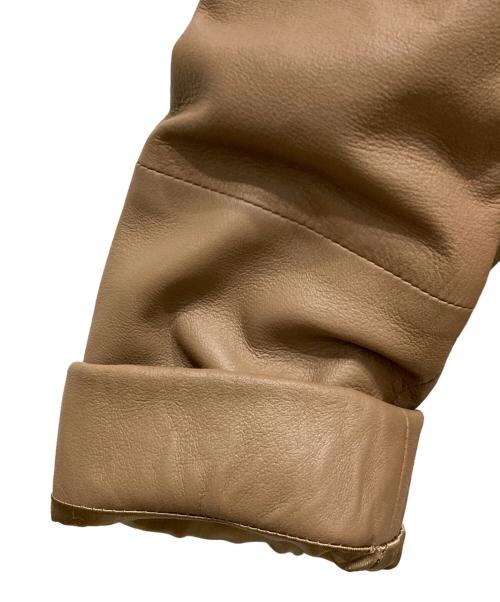 POLO CLUB（ポロクラブ）POLO CLUB (ポロクラブ) レザージャケット ブラウン サイズ:XXSの古着・服飾アイテム